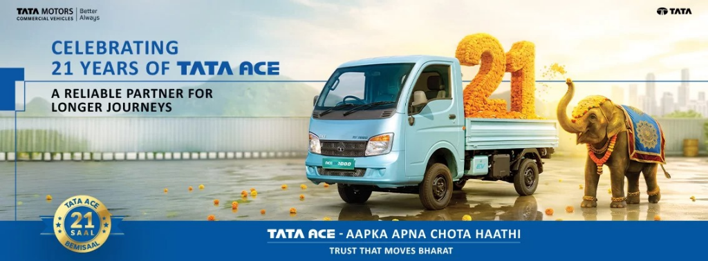 Celebrating 21 Years of Tata Ace - Aapka Apna Chota Haathi - Authentic Tata Motors Campaign